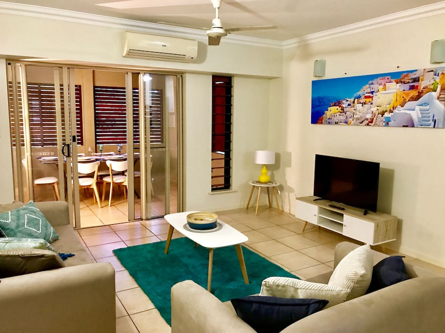 Lovely spacious lounge with separate dining