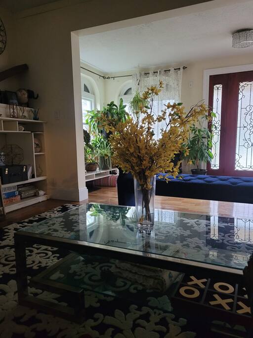Airbnb Cozy, private, sunny room/free parking, Mt Vernon