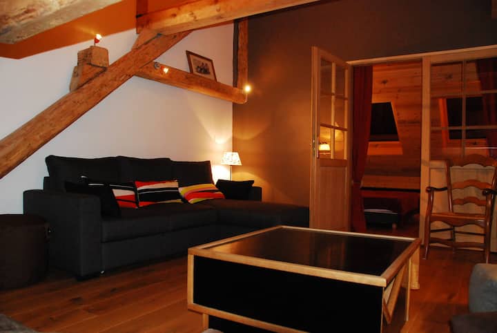 Mezzanine dnevni boravak s 140 kaučem na razvlačenje