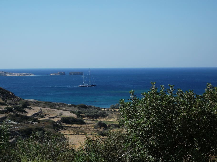 View to the sea - Ennias beach