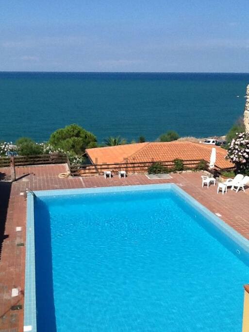 common swimming pool of the residence