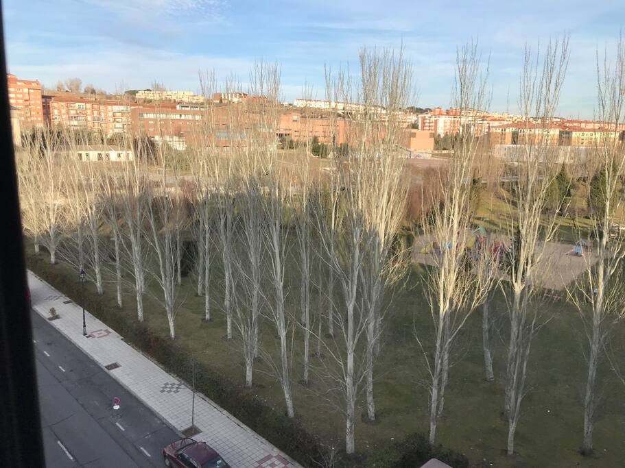 Vista desde el salón