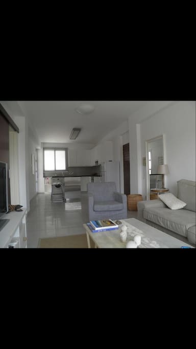 Open, airy and sunny space includes all important amenities.