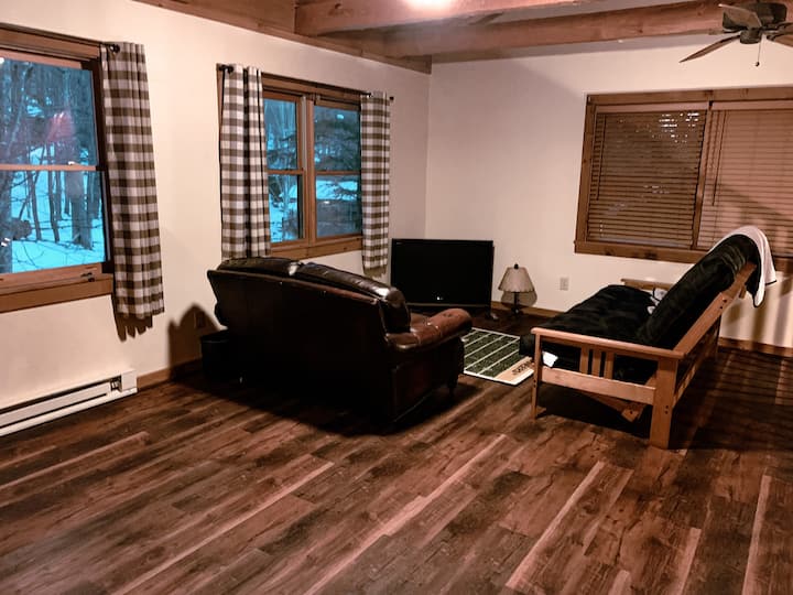 Mountaineer Mania Loft with TV and Roku.