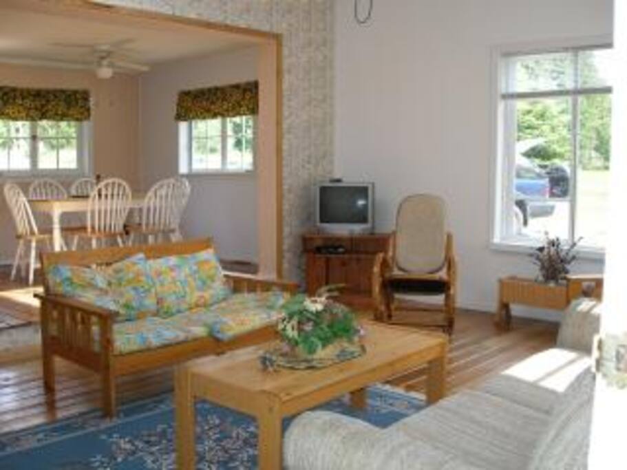 Bright and open living area