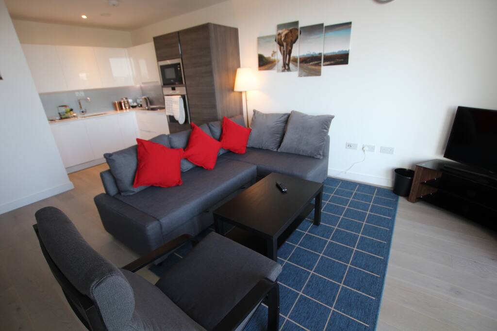 Living Room and Kitchen