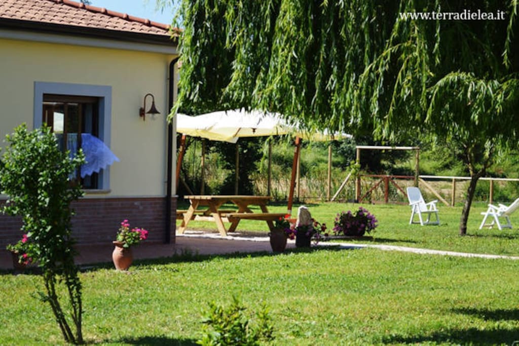 il giardino per rilassarsi