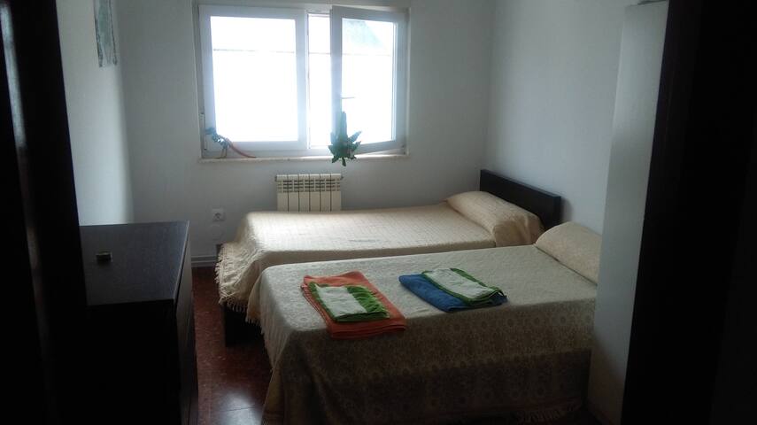 Habitacion céntrica doble con baño privado