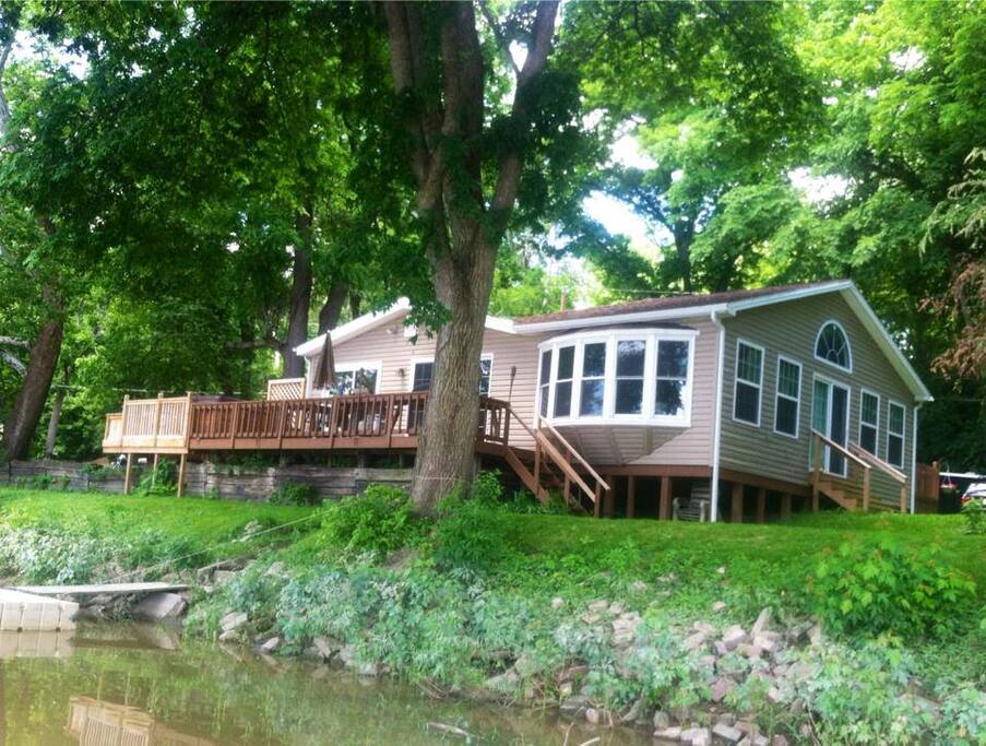 Waterfront With Deck & Dock