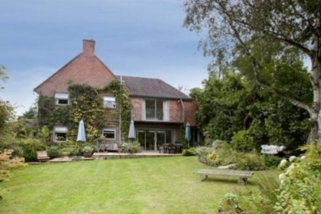 Rear of house