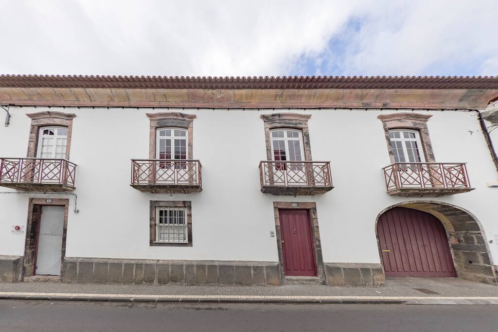 Vista exterior da casa