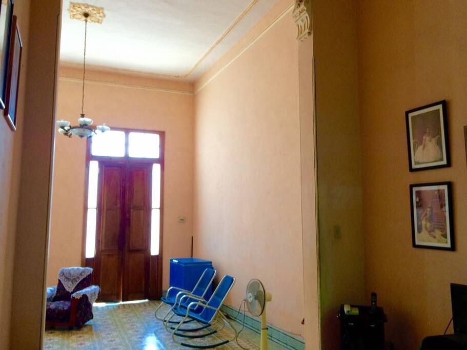hall y salon de la casa
