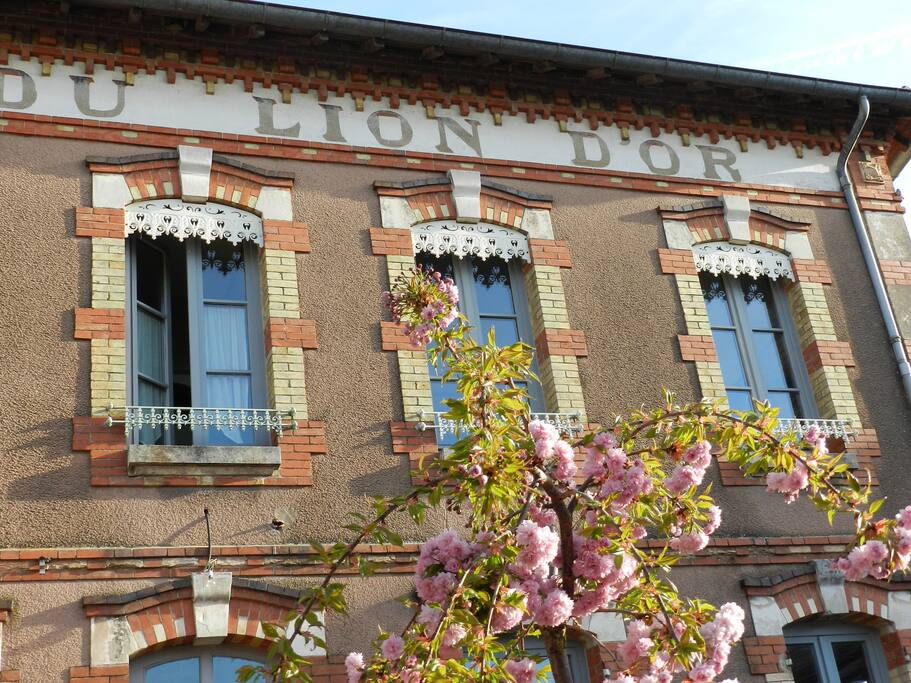 depuis la cour