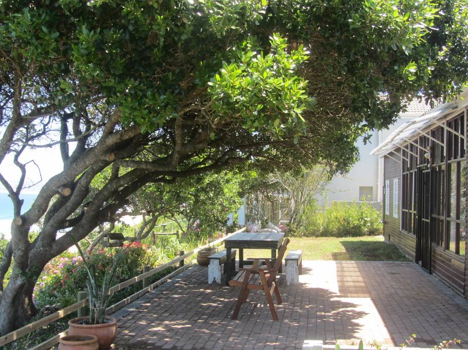 Outside living area