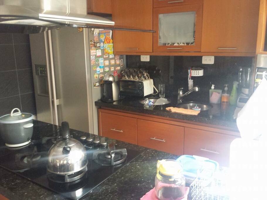 Cocina amplia