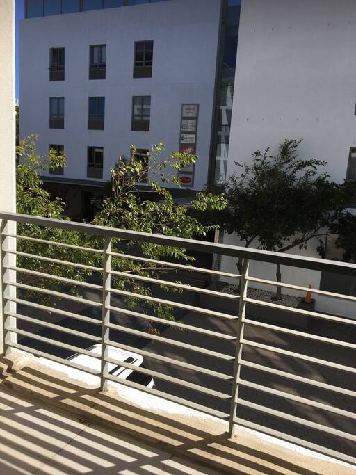 View from balcony