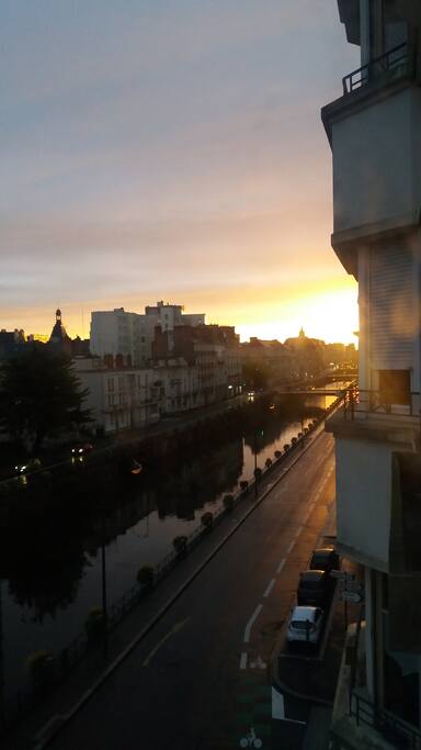 Jolie vue du bow window