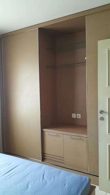 Closet at main bedroom