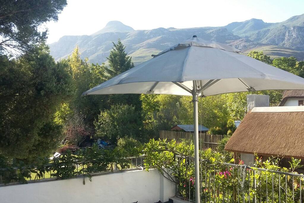 The view from your private deck