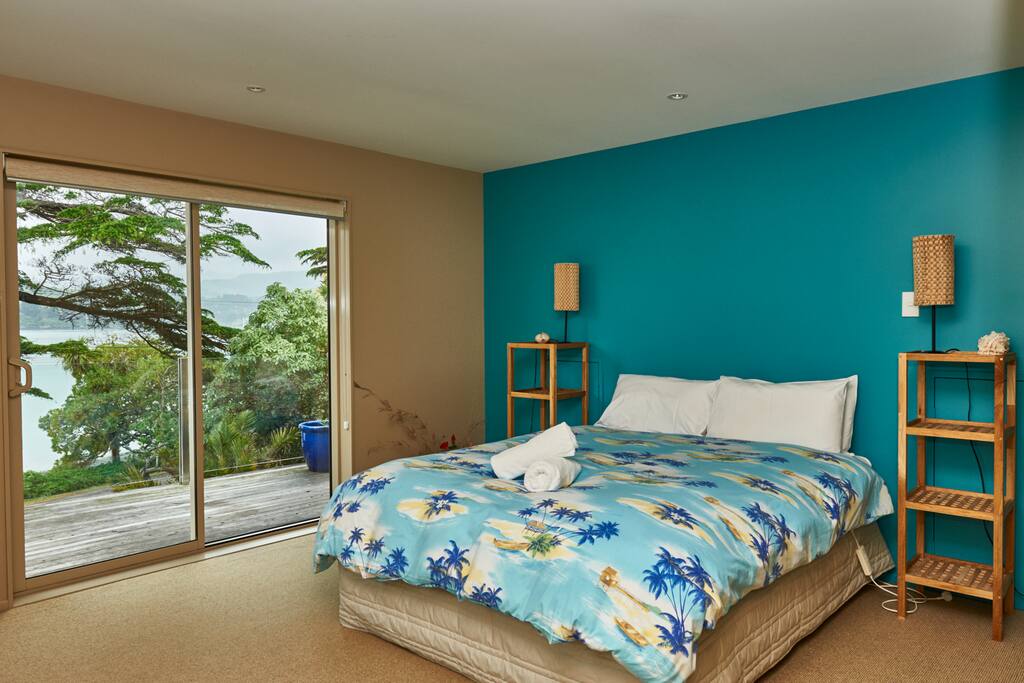 The Seaview bedroom with sea views