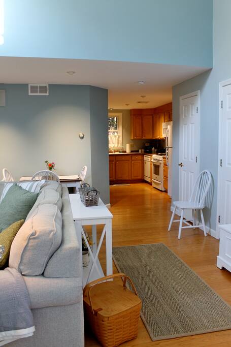 View as you walk in door..