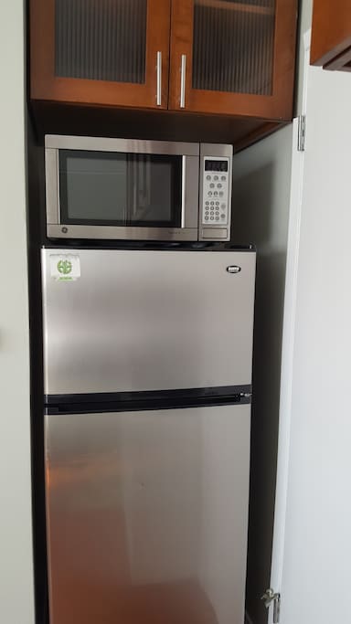 Refrigerator & Microwave
