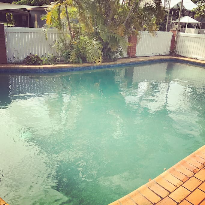 Take a dip in our huge pool