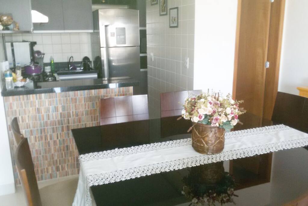 Sala de Jantar e Cozinha