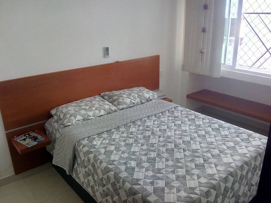 Quarto casal com suíte