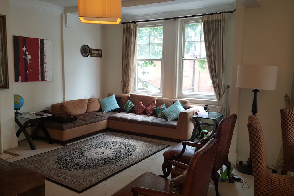 Living room - large sectional sofa