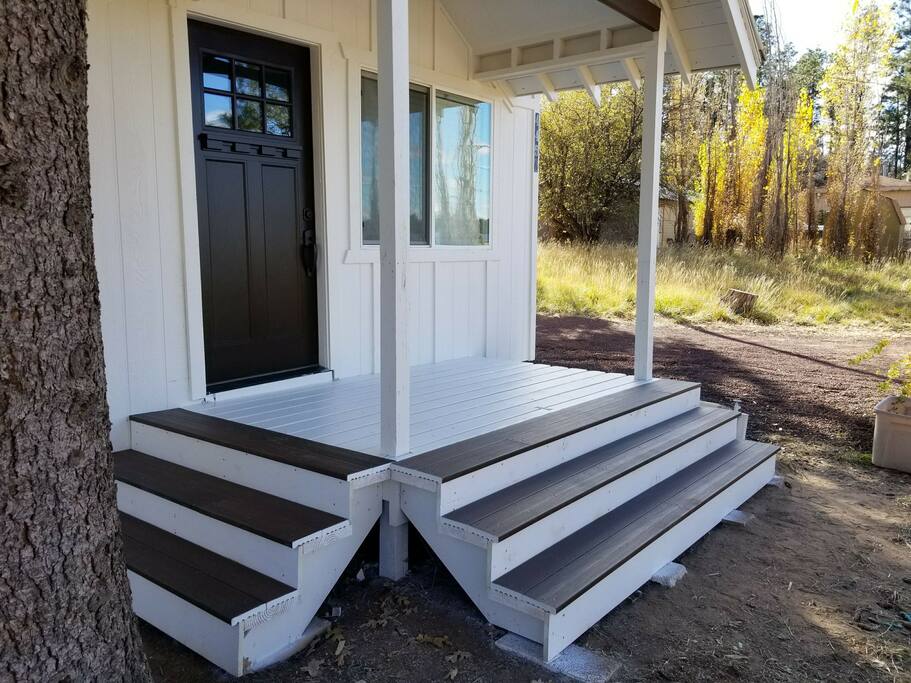 Your new front porch. Lots of natural landscapes all around you.