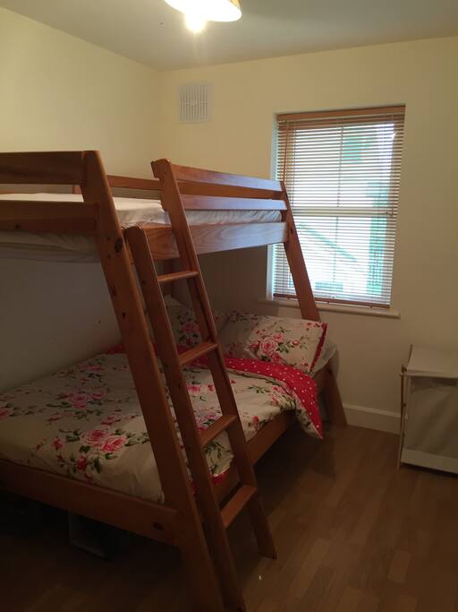 this room sleeps 3 and has wardrobes.