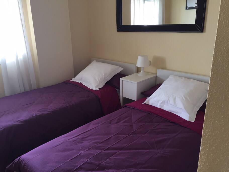 chambre 2 lits