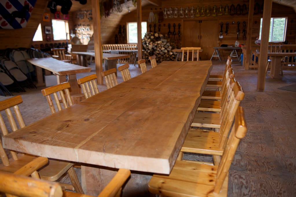 and.....the dining table but you can also use it for playing cards, etc.