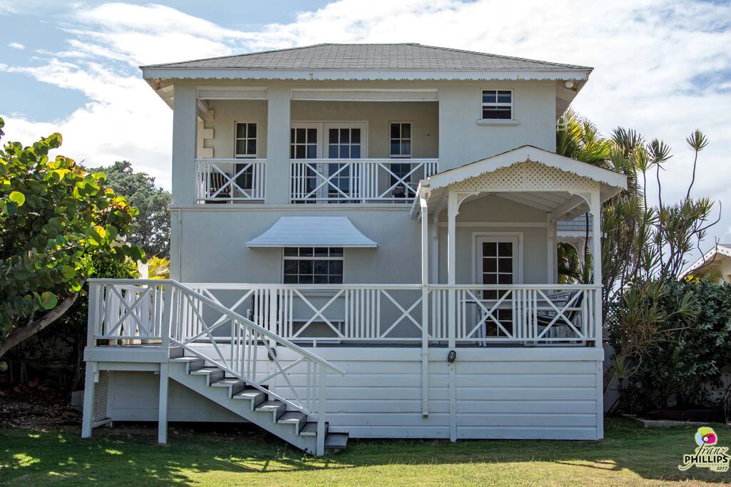 Rear view of the cottage