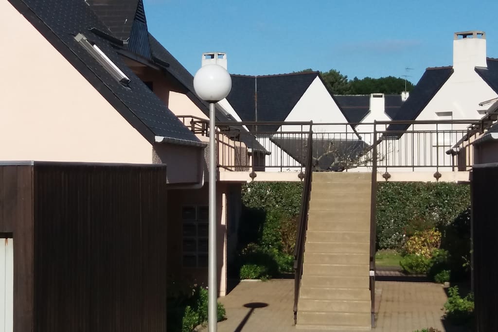 entrée de la résidence