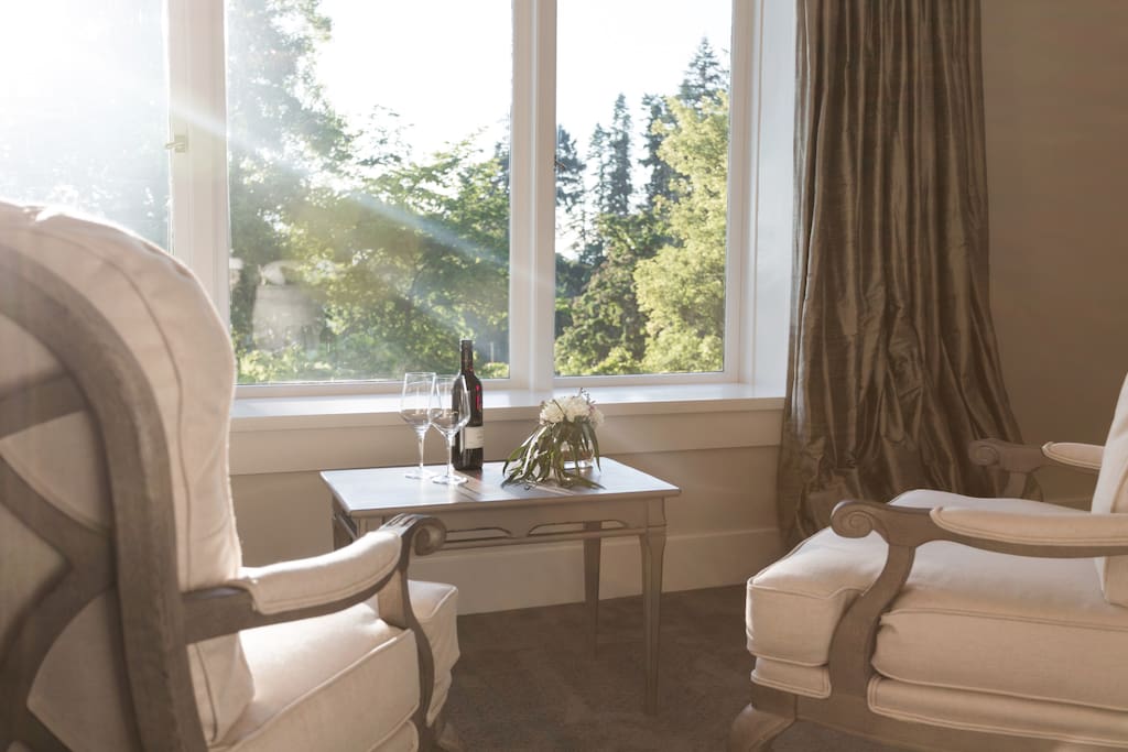 Sitting Area for Glass of Wine