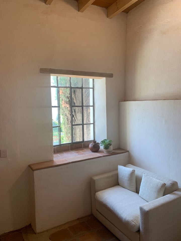 Fenêtre sur le jardin 