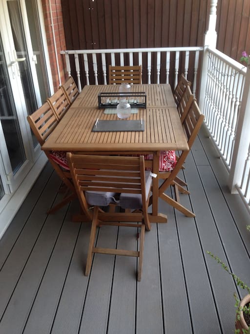 Lovely to eat outside