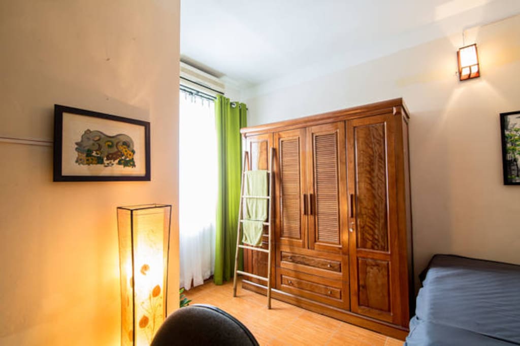 Privat closet inside the room