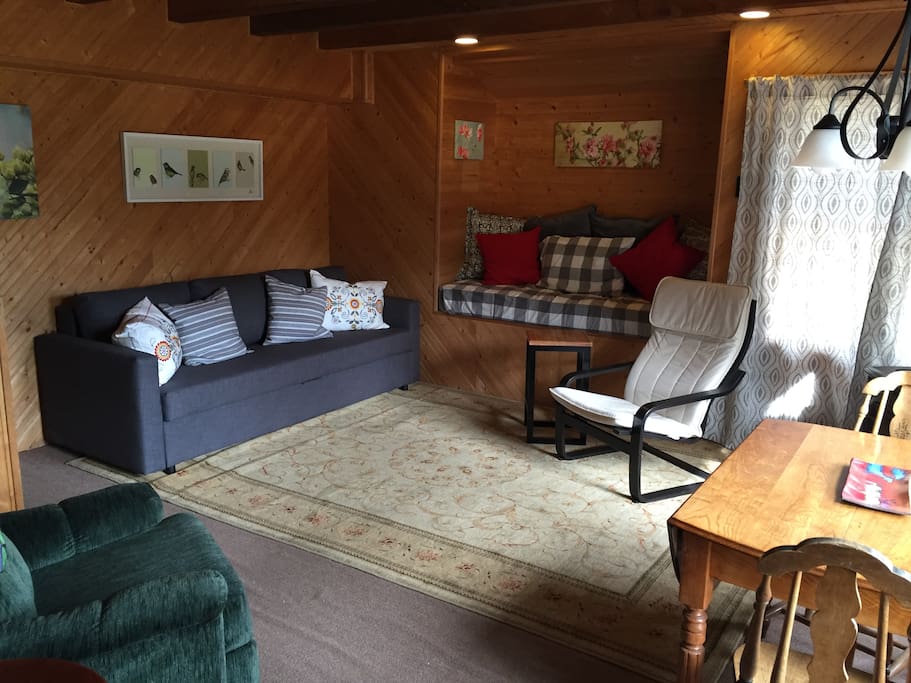 The view as you enter from the small mud room.