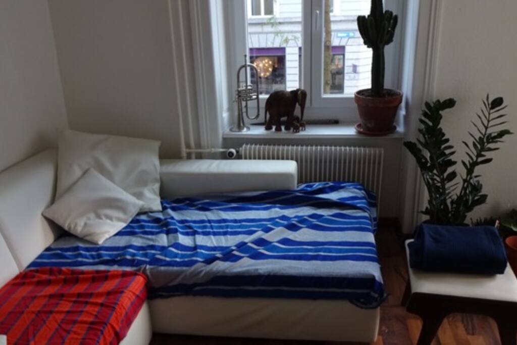 comfortable couch in lounge