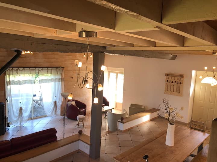 Grange En Pierres Avec Piscine Privative - Corrèze