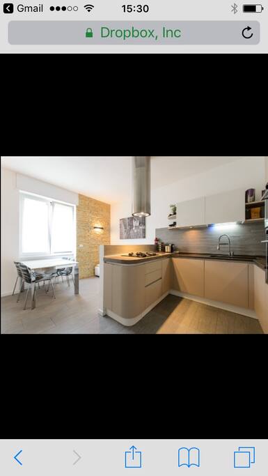 Living Room and Kitchen in open space