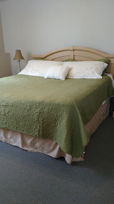 King sized bed!