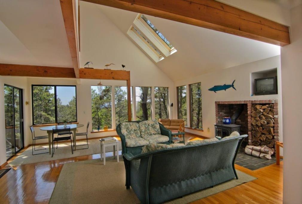 Large, light-filled living room