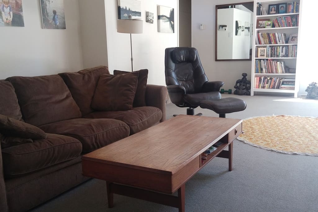 Living room with lots of light