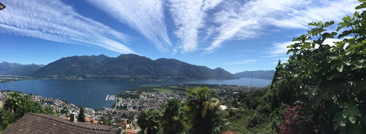 Casa Celio - Apartment Orselina - Lake view