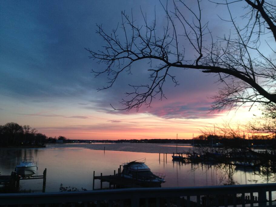 Your view from the deck