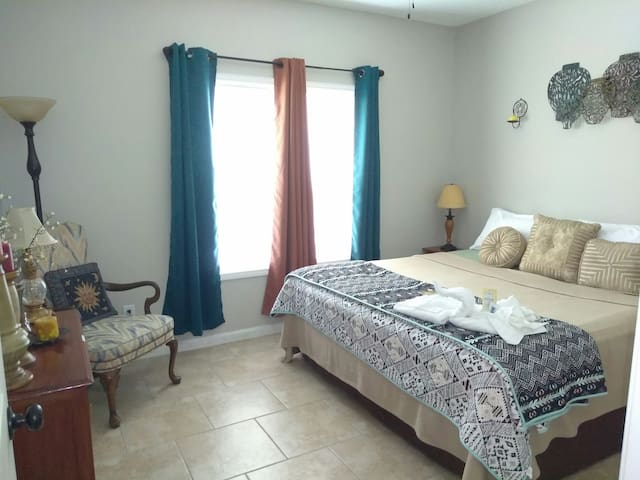 La Hacienda, Basement Apartment 2 Bedrooms 1 Bath.